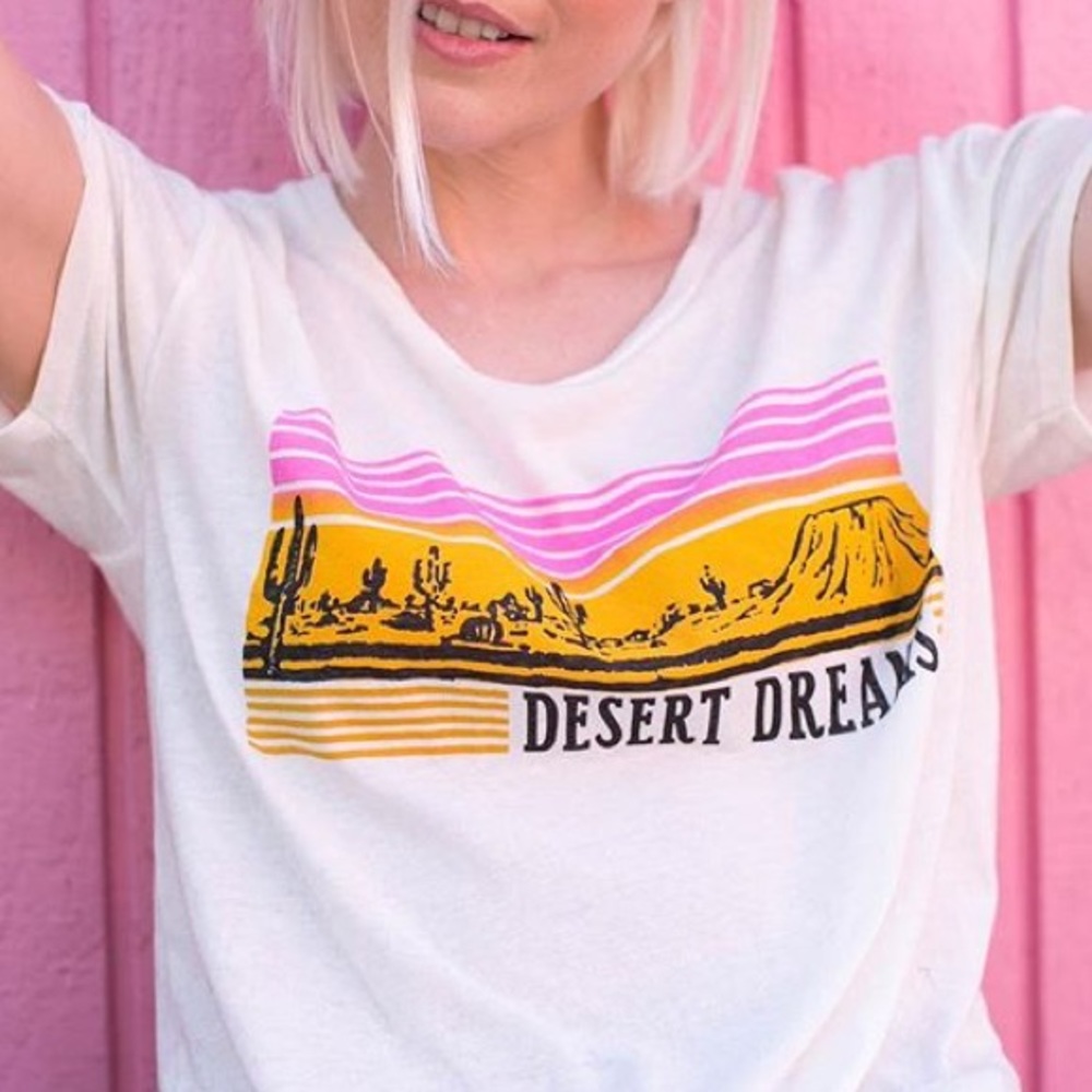 NEW Junk Food Desert Dreams Graphic Tee